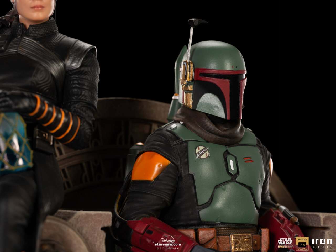 IRON STUDIOS MANDALORIAN BOBAFETT FENNEC DLX 1/10 STATUA 23 cm
