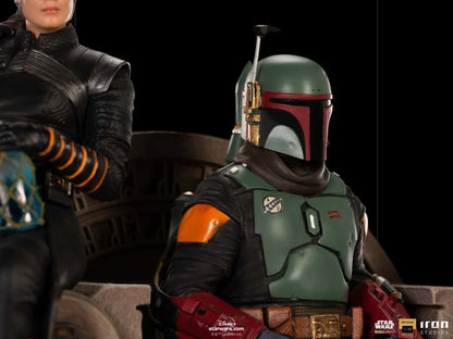 IRON STUDIOS MANDALORIAN BOBAFETT FENNEC DLX 1/10 STATUA 23 cm