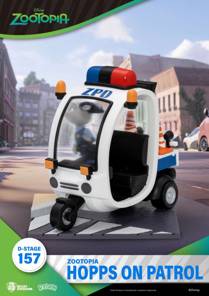 ZOOTOPIA HOPPS ON PATROL D-STAGE