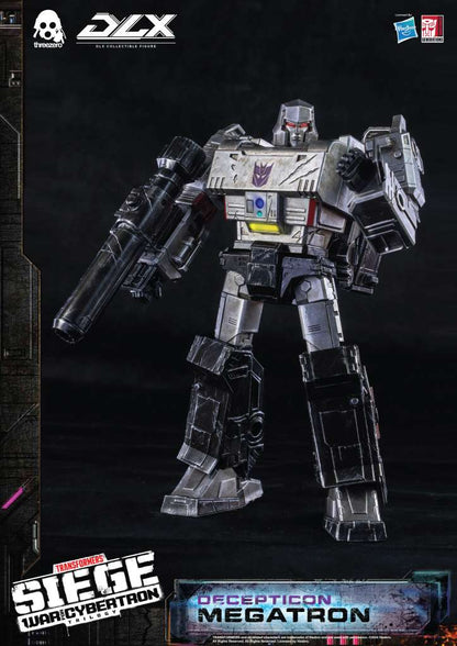 THREEA TOYS/THREEZERO TRANSFOEMERS WAR CYBERTRON TRILOGY DLX MEGATRON AF ACTION FIGURE 25 cm