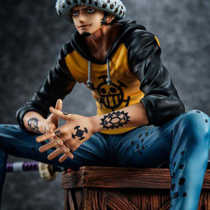 ONE PIECE P.O.P. "PLAYBACK MEMORIES” STATUA PVC TRAFALGAR LAW 17 CM MEGAHOUSE