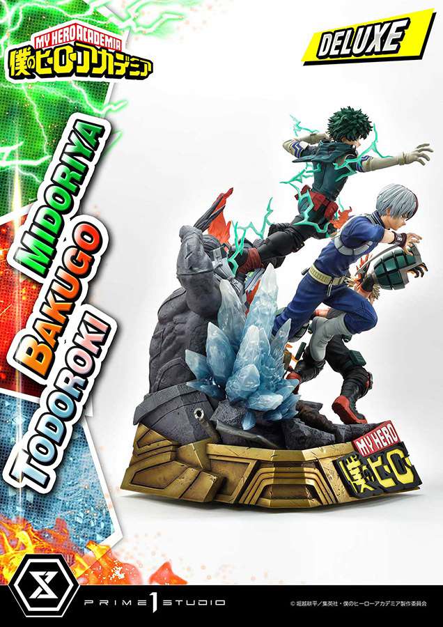 MHA MIDORIYA BAKUGOTO DOROKI DLX BONUS STATUA PRIME 1 STUDIO