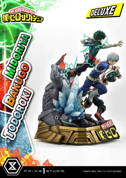 MHA MIDORIYA BAKUGOTO DOROKI DLX BONUS STATUA PRIME 1 STUDIO