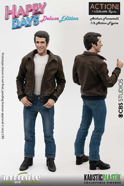 FONZIE HAPPY DAYS W/JUKE-BOX 1/6 AF DLX