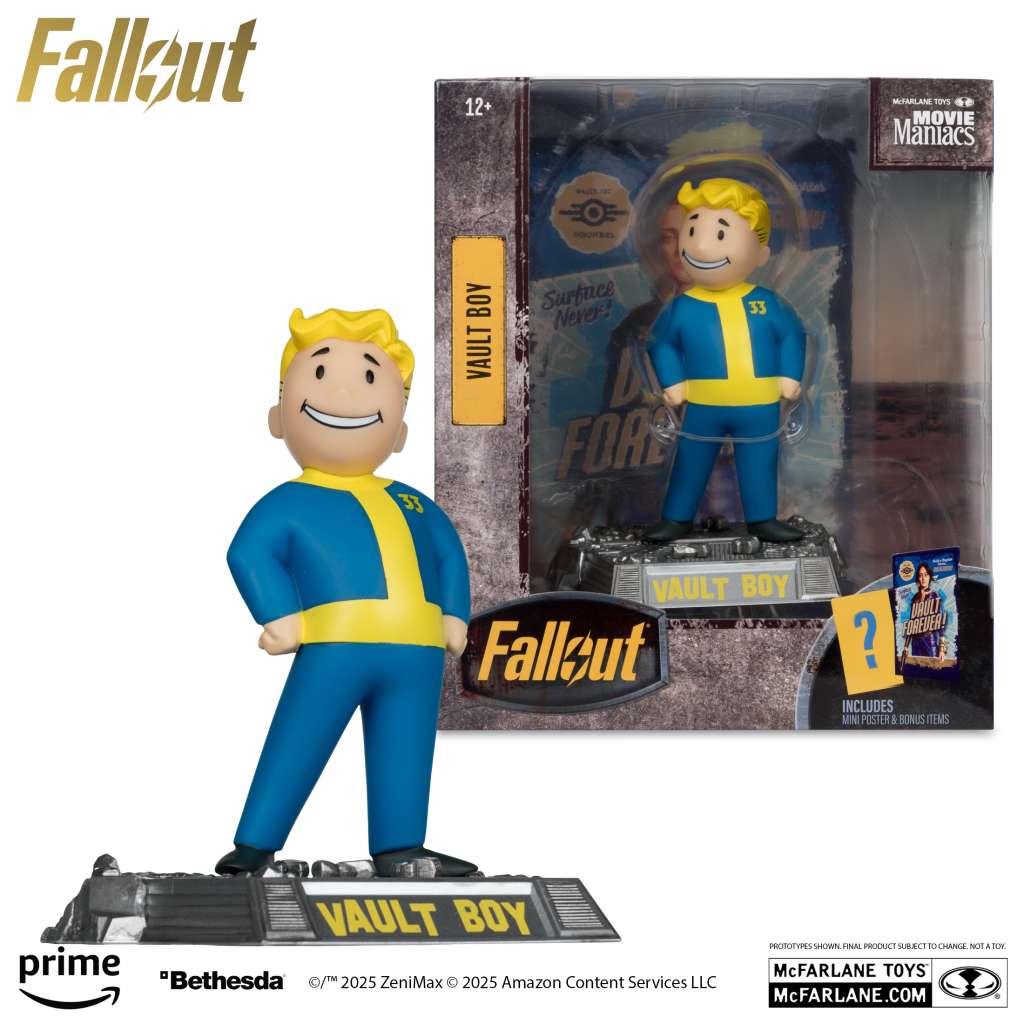 MOVIE MANI FALLOUT VAULT BOY ASS SET (3)