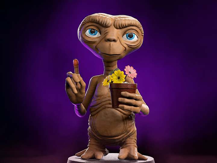 IRON STUDIOS E.T. MINICO STATUA 15 cm