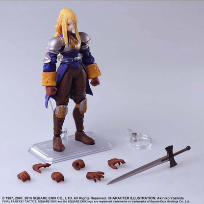 SQUARE ENIX FF TACTICS AGRIAS OAKS BRING ARTS AF ACTION FIGURE 14 cm