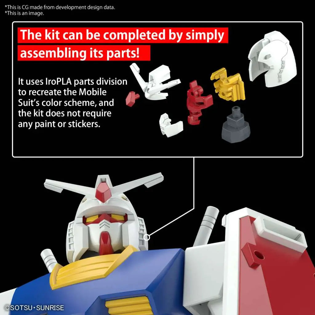BANDAI - GUNDAM BEST MECHA COLLECTION RX-78-2 REVIVAL VER 1/144 MODEL KIT 12 cm