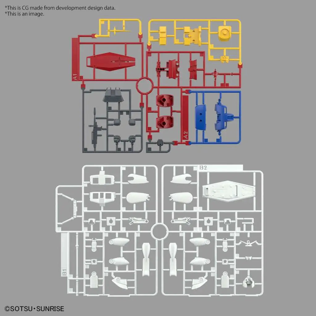 BANDAI - GUNDAM BEST MECHA COLLECTION RX-78-2 REVIVAL VER 1/144 MODEL KIT 12 cm
