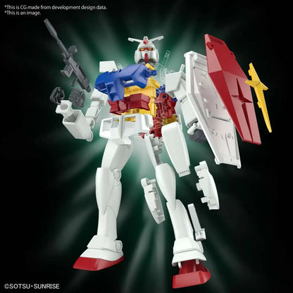 BANDAI - GUNDAM BEST MECHA COLLECTION RX-78-2 REVIVAL VER 1/144 MODEL KIT 12 cm