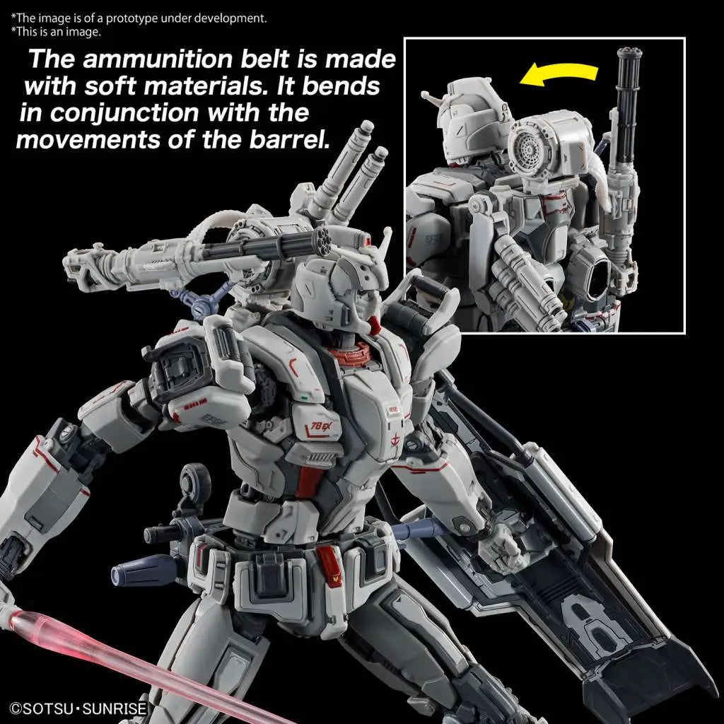 BANDAI - GUNDAM HG EX RFV 1/144 MODEL KIT 14 cm
