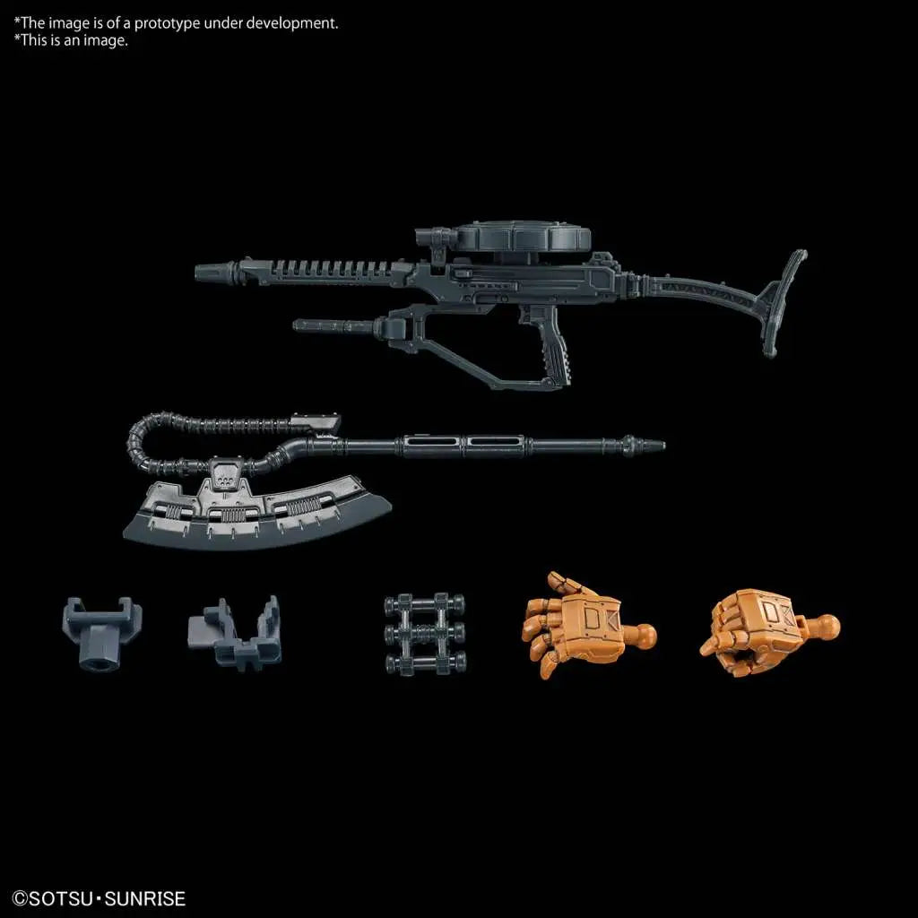 BANDAI HG ZAKU II F TYPE SOLARI RFV 1/144 MODEL KIT 14 cm
