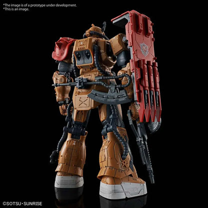 BANDAI HG ZAKU II F TYPE SOLARI RFV 1/144 MODEL KIT 14 cm