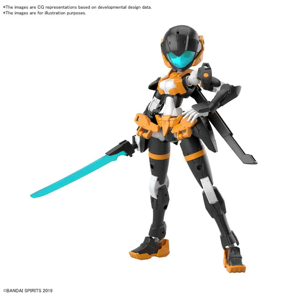 BANDAI 30MM EXM-H15D ACERBY TYPE-D 1/144 MODEL KIT 13 cm