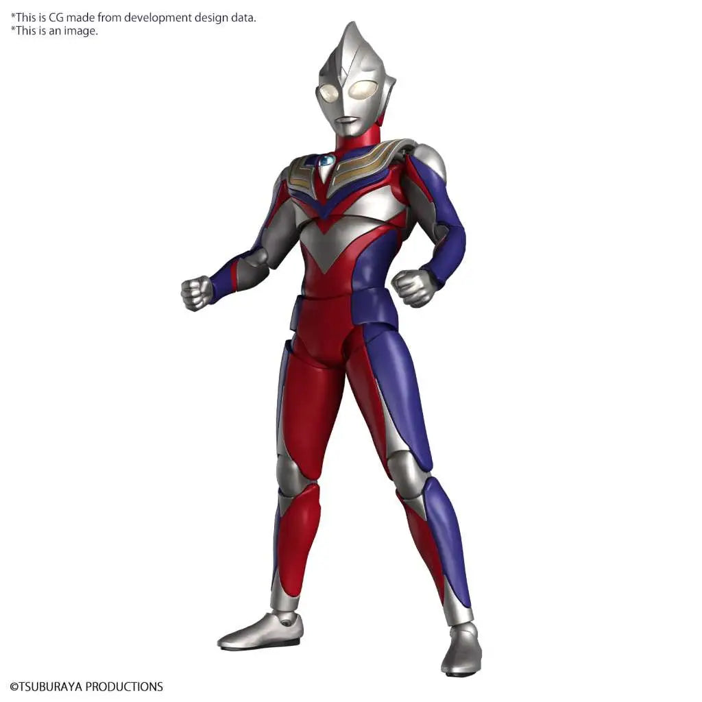 BANDAI RISE ULTRAMAN TIGA MULTI TYPE MODEL KIT 12 cm
