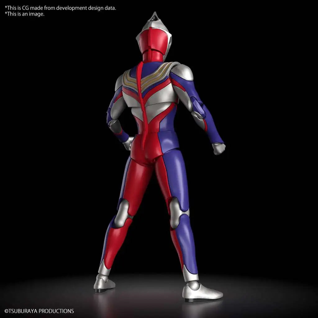 BANDAI RISE ULTRAMAN TIGA MULTI TYPE MODEL KIT 12 cm