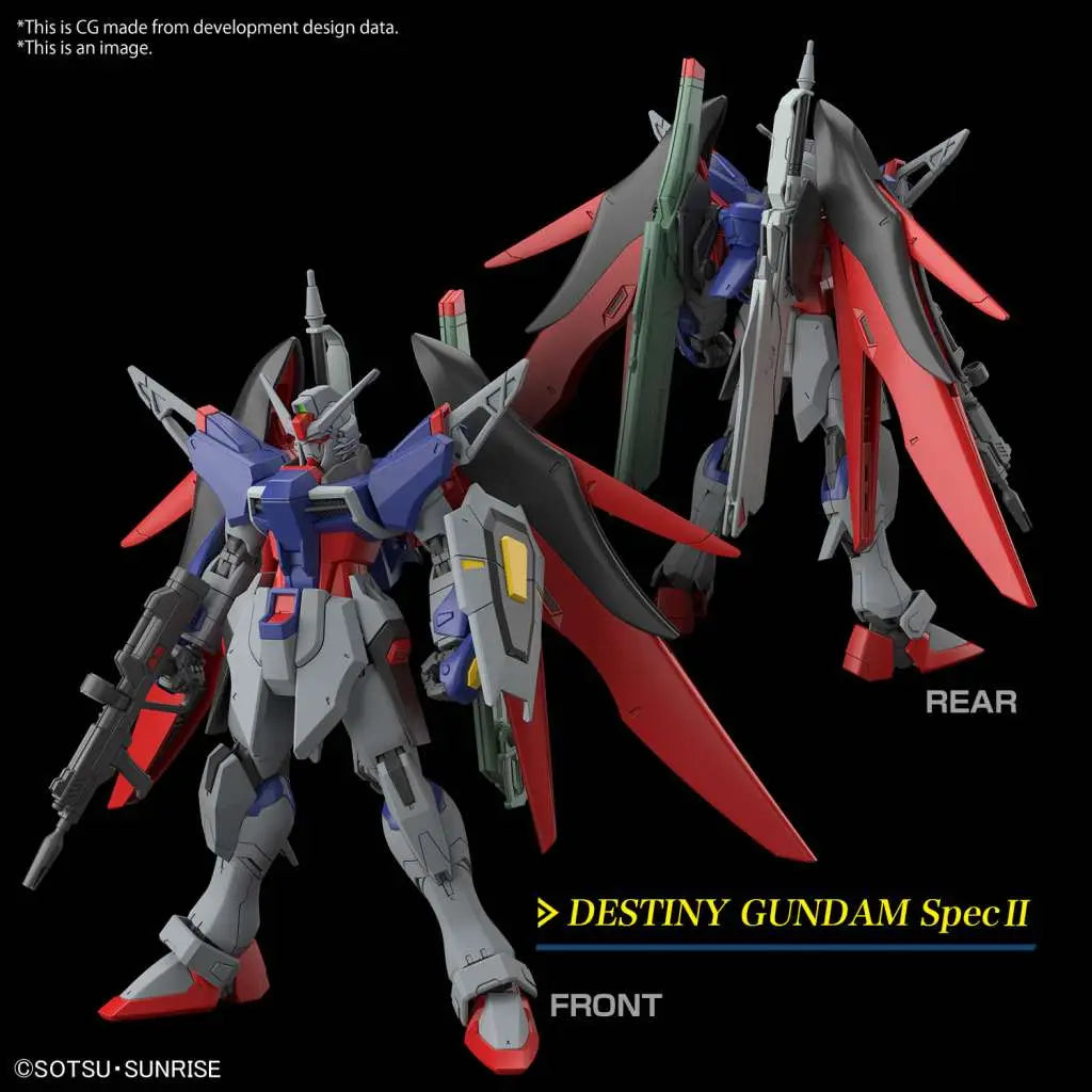 BANDAI - GUNDAM HG DESTINY GUNDAM SPEC II ZEUS SILHOUETTE 1/144 MODEL KIT 14 cm