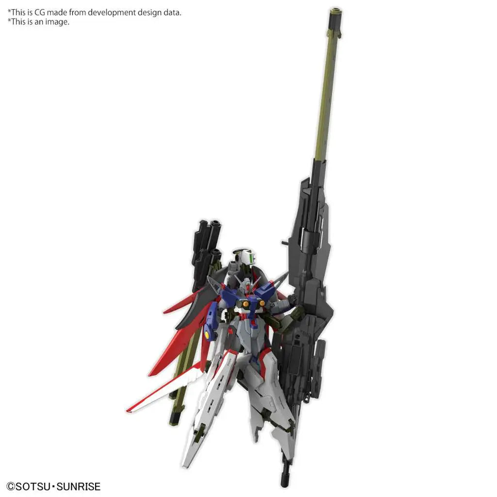 BANDAI - GUNDAM HG DESTINY GUNDAM SPEC II ZEUS SILHOUETTE 1/144 MODEL KIT 14 cm