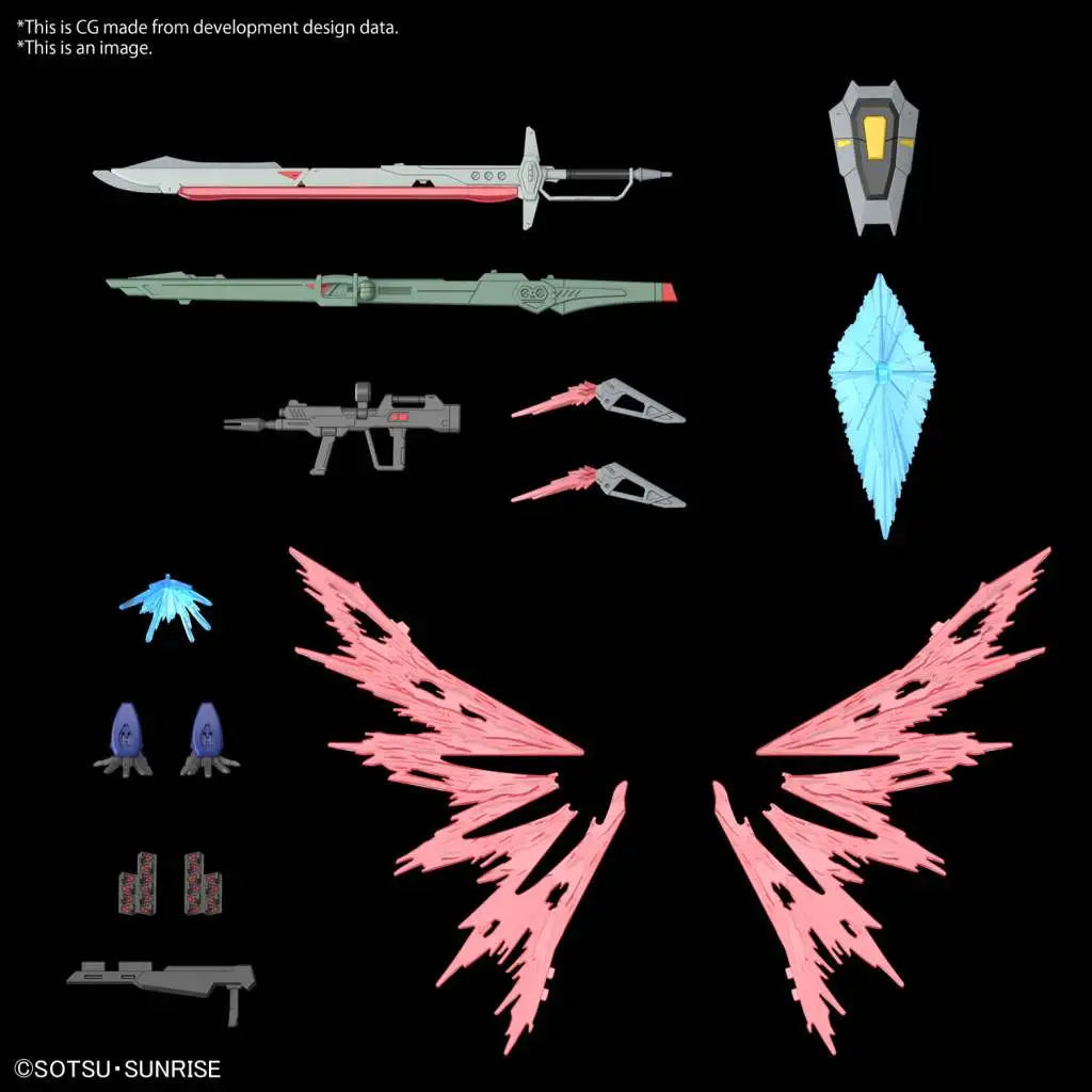BANDAI - GUNDAM HG DESTINY GUNDAM SPEC II ZEUS SILHOUETTE 1/144 MODEL KIT 14 cm