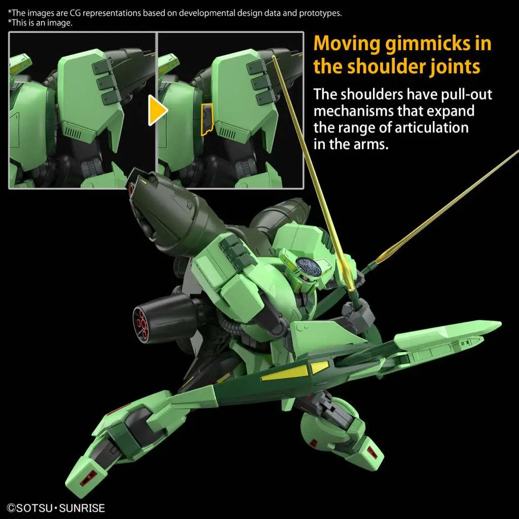 BANDAI HG BOLINOAK SAMMAHN 1/144 MODEL KIT 12 cm