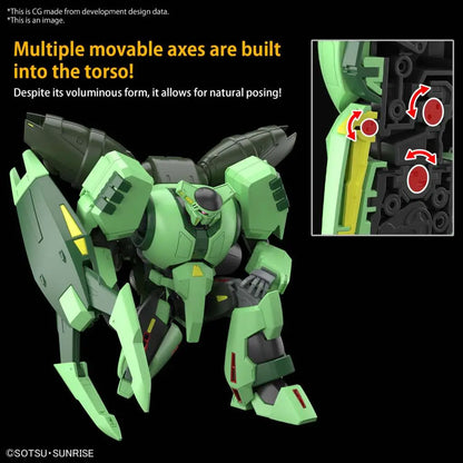 BANDAI HG BOLINOAK SAMMAHN 1/144 MODEL KIT 12 cm