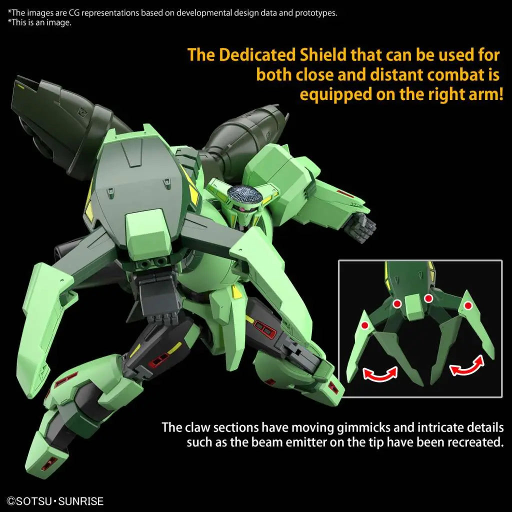 BANDAI HG BOLINOAK SAMMAHN 1/144 MODEL KIT 12 cm