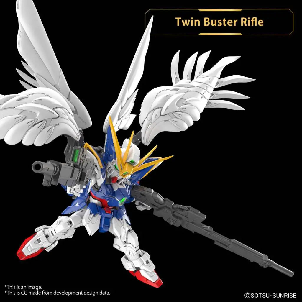 BANDAI - GUNDAM MG SD WING ZERO EW MODEL KIT 12 cm