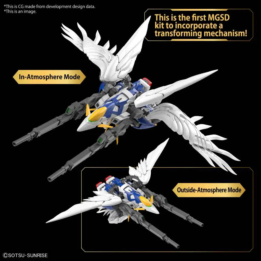 BANDAI - GUNDAM MG SD WING ZERO EW MODEL KIT 12 cm