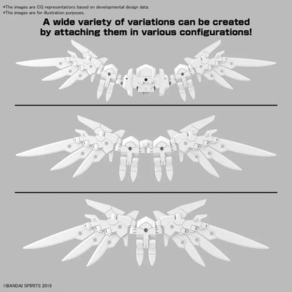 BANDAI OPT PTS SET 17 WING UNIT 1 1/144 MODEL KIT 30MM