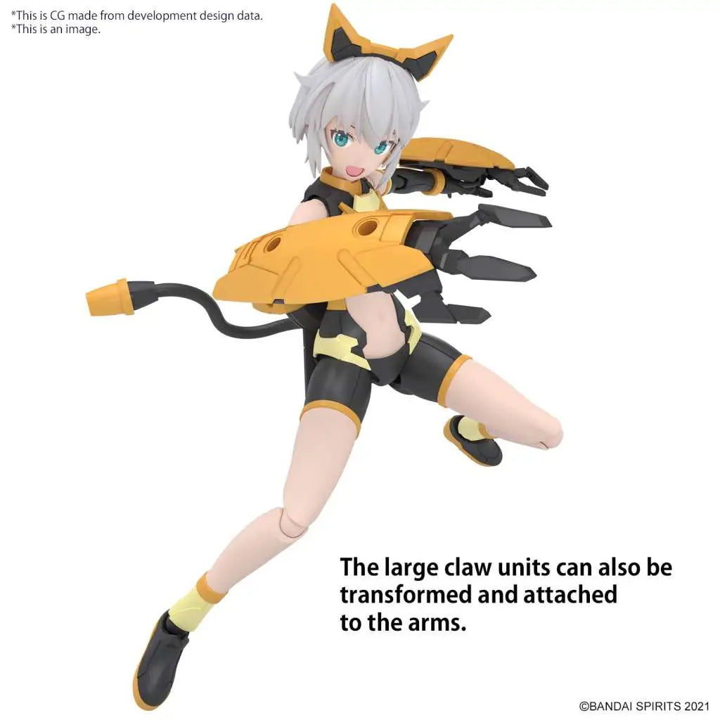 BANDAI 30MS RISHETTA FREESIA WEAR COLOR MODEL KIT 13 cm