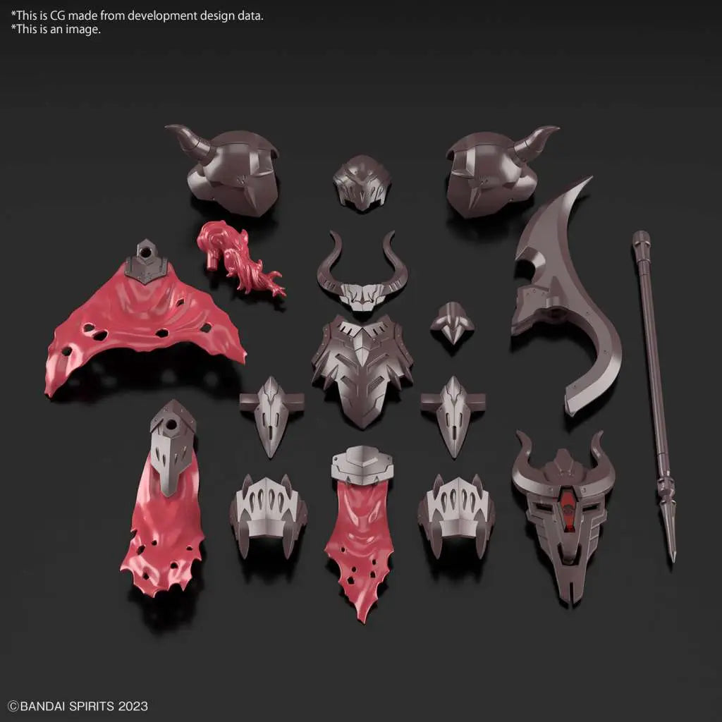 BANDAI 30MF CLASS UP ARMOR LIBER WARRIOR MODEL KIT