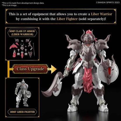 BANDAI 30MF LIBER WARRIOR MODEL KIT 13 cm