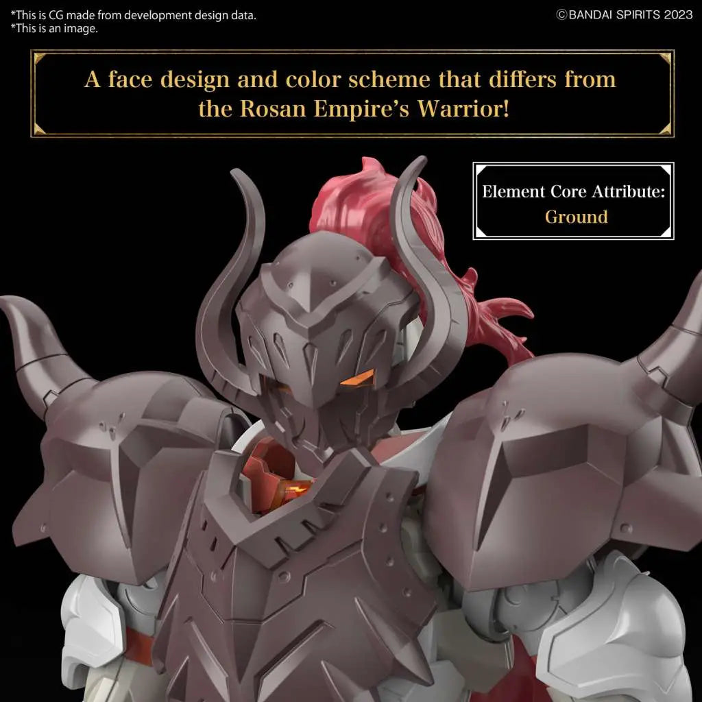 BANDAI 30MF LIBER WARRIOR MODEL KIT 13 cm