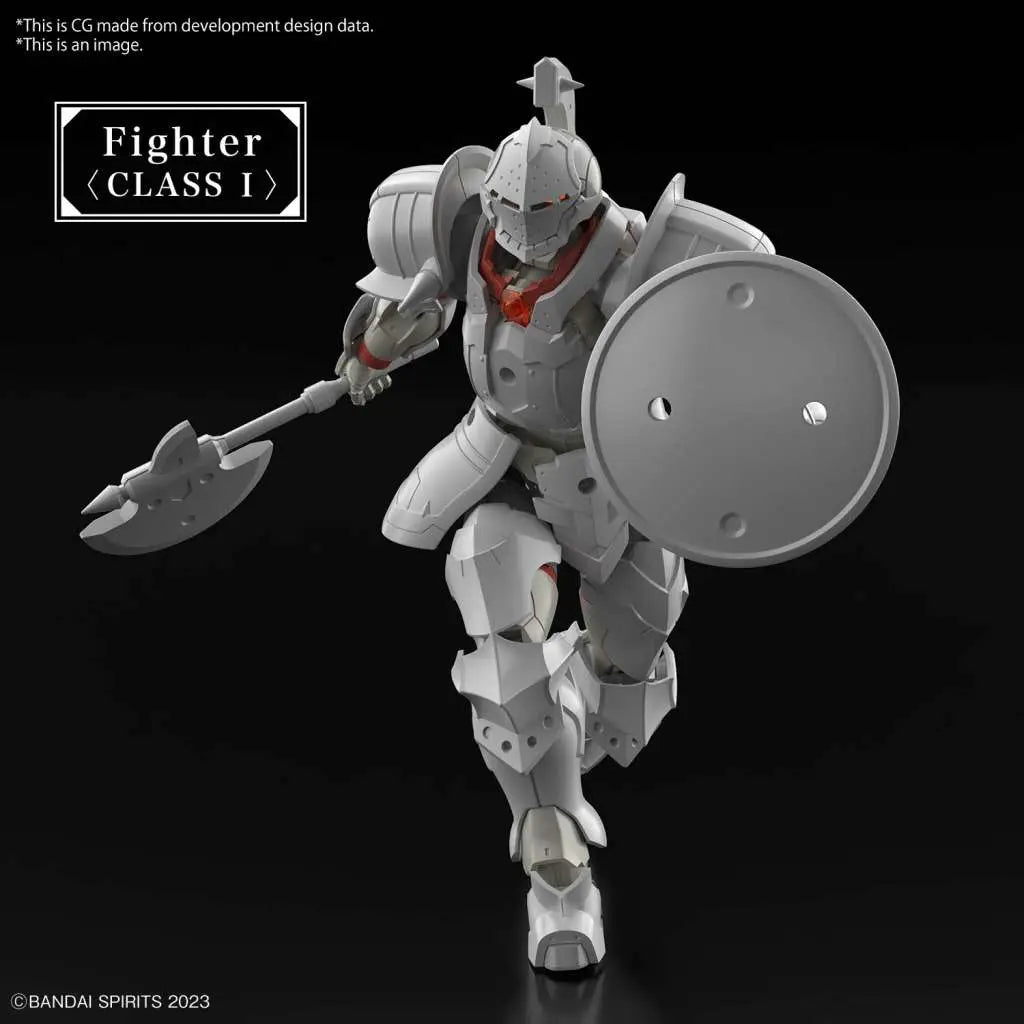 BANDAI 30MF LIBER WARRIOR MODEL KIT 13 cm