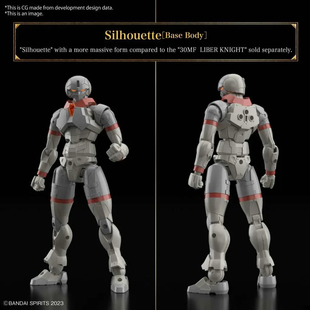 BANDAI 30MF LIBER WARRIOR MODEL KIT 13 cm