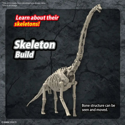 BANDAI PLANNOSAURUS BRACHIIOSAURUS MODEL KIT 27 cm