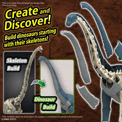 BANDAI PLANNOSAURUS BRACHIIOSAURUS MODEL KIT 27 cm