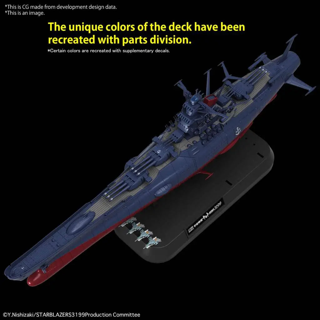 BANDAI - SPACE BATTLESHIP YAMATO 3199 1/1000 MODEL KIT 15 cm