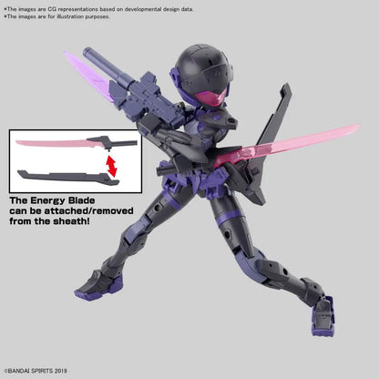 BANDAI 30MM EXM-H15E ACERBY TYPE-E 1/144 MODEL KIT 13 cm