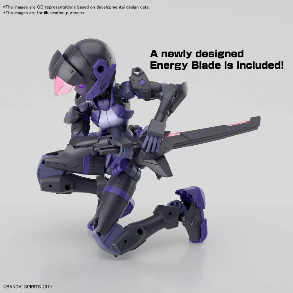 BANDAI 30MM EXM-H15E ACERBY TYPE-E 1/144 MODEL KIT 13 cm