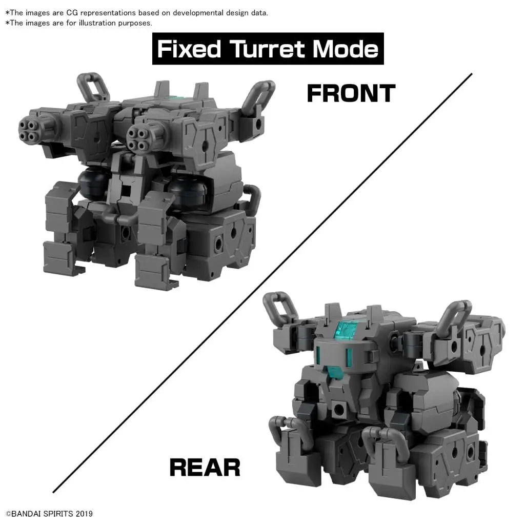BANDAI EX ARM VEHICLE SMART TRANSFORMABLE MACHINE VER 1/144 MODEL KIT 30MM