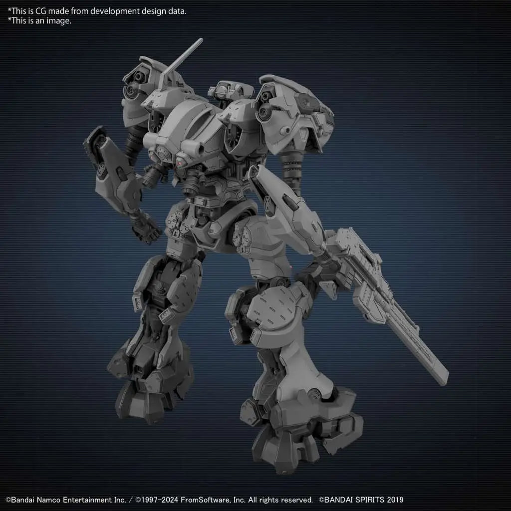 BANDAI ARMORED CORE VI FIRES RUBICON RAD CC-2000 ORBITER MODEL KIT 30MM