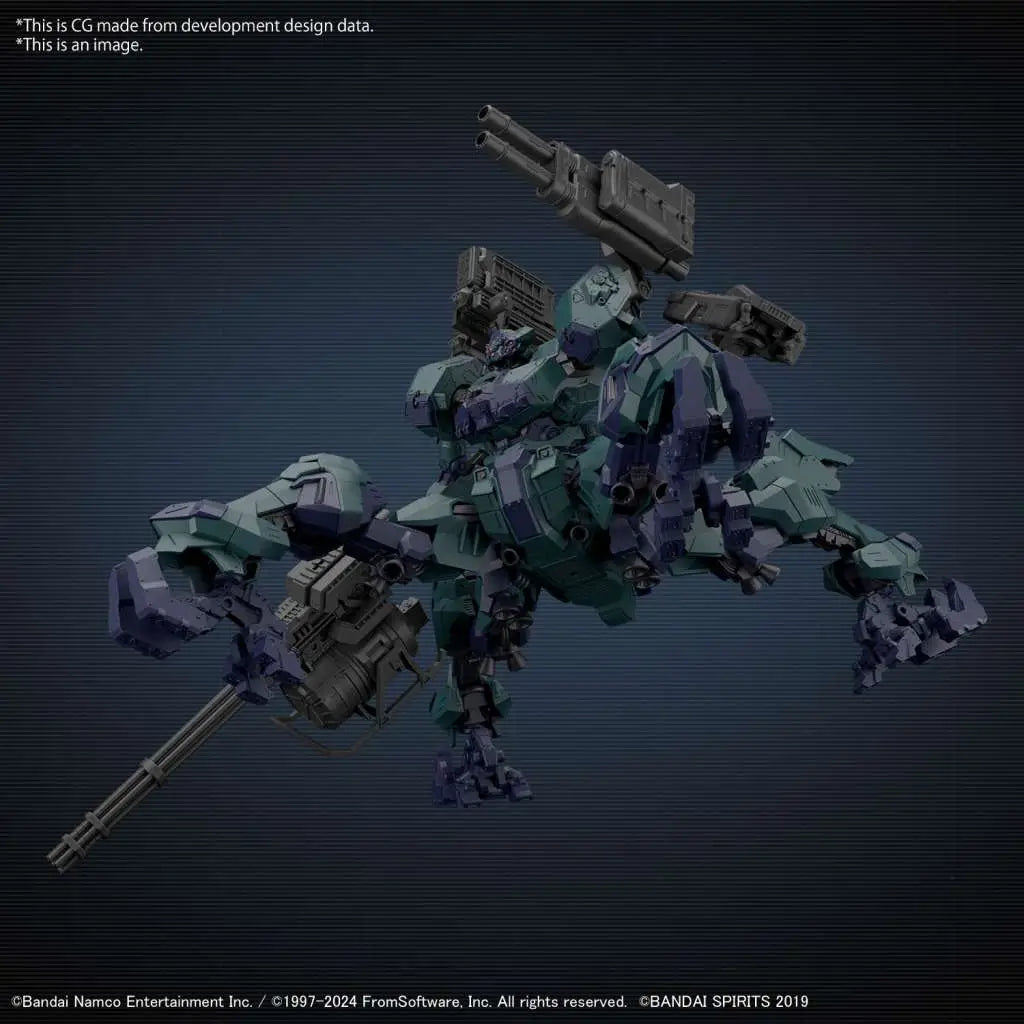 BANDAI 30MM ARMORED CORE VI FIRES RUBICON BALAM INDUSTRIES BD-011 MELANDER LIGER TAIL MODEL KIT 16 cm