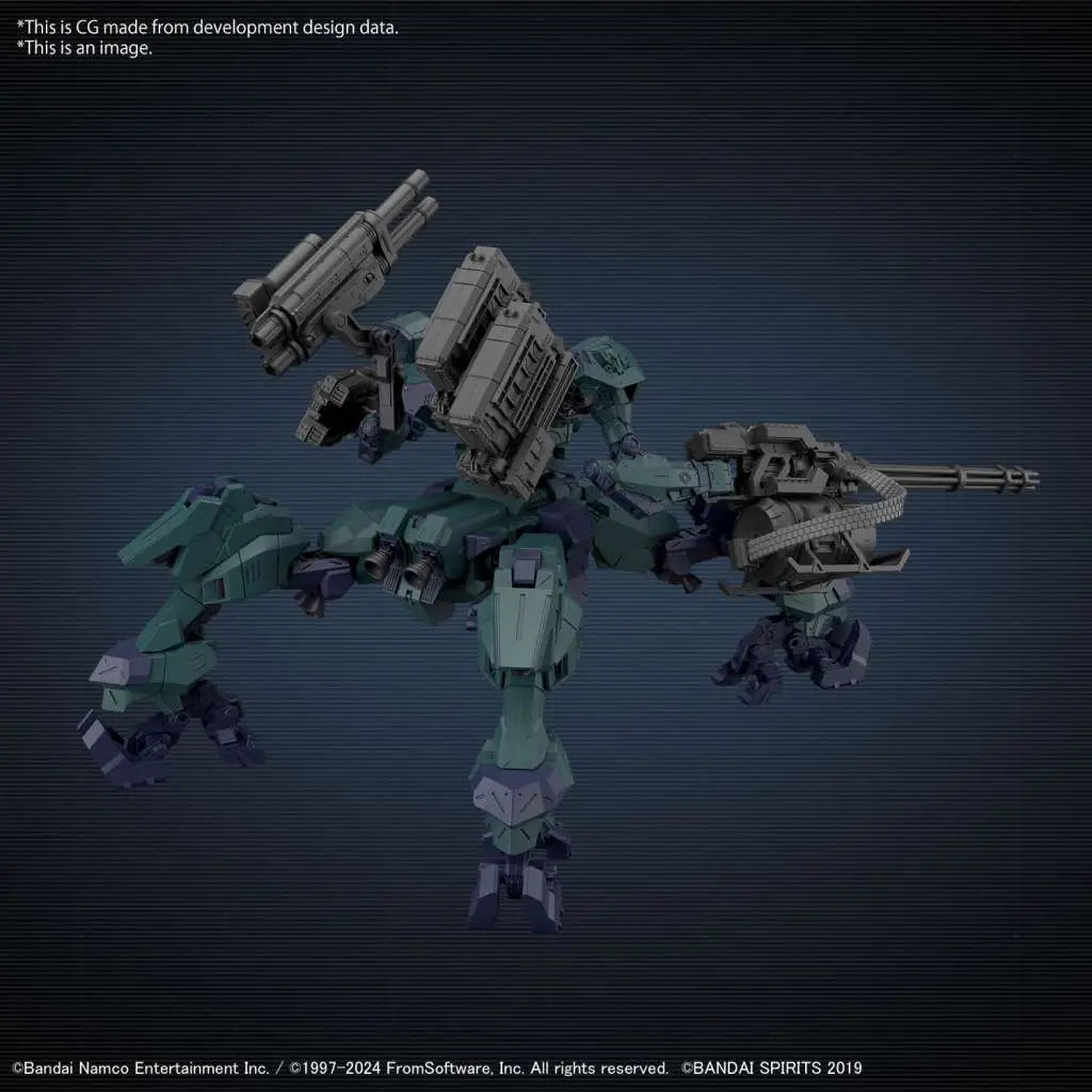 BANDAI 30MM ARMORED CORE VI FIRES RUBICON BALAM INDUSTRIES BD-011 MELANDER LIGER TAIL MODEL KIT 16 cm