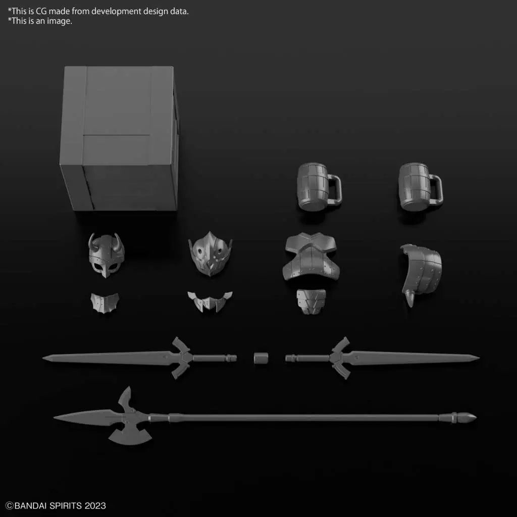 BANDAI 30MF ITEM SHOP 2 FIGHTER OPT MODEL KIT