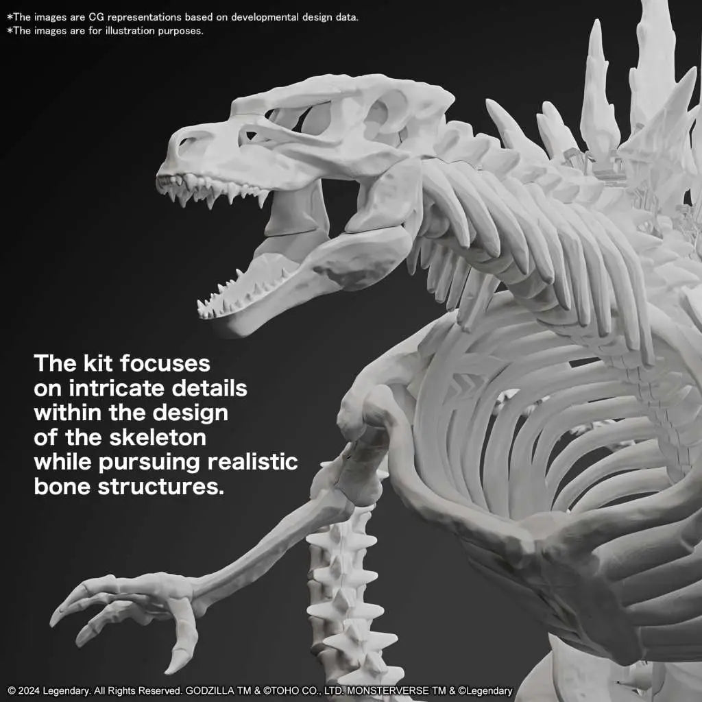 BANDAI GODZILLA 2024 GODZILLA X KONG NEW EMPIRE MODEL KIT 25 cm