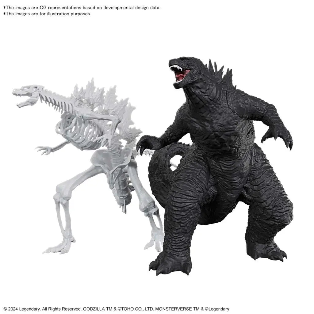 BANDAI GODZILLA 2024 GODZILLA X KONG NEW EMPIRE MODEL KIT 25 cm