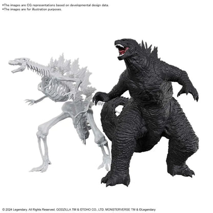 BANDAI GODZILLA 2024 GODZILLA X KONG NEW EMPIRE MODEL KIT 25 cm