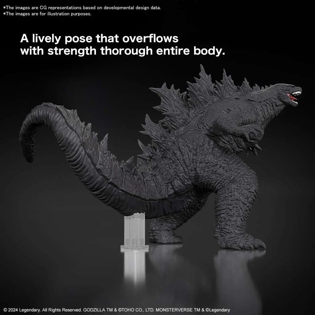 BANDAI GODZILLA 2024 GODZILLA X KONG NEW EMPIRE MODEL KIT 25 cm