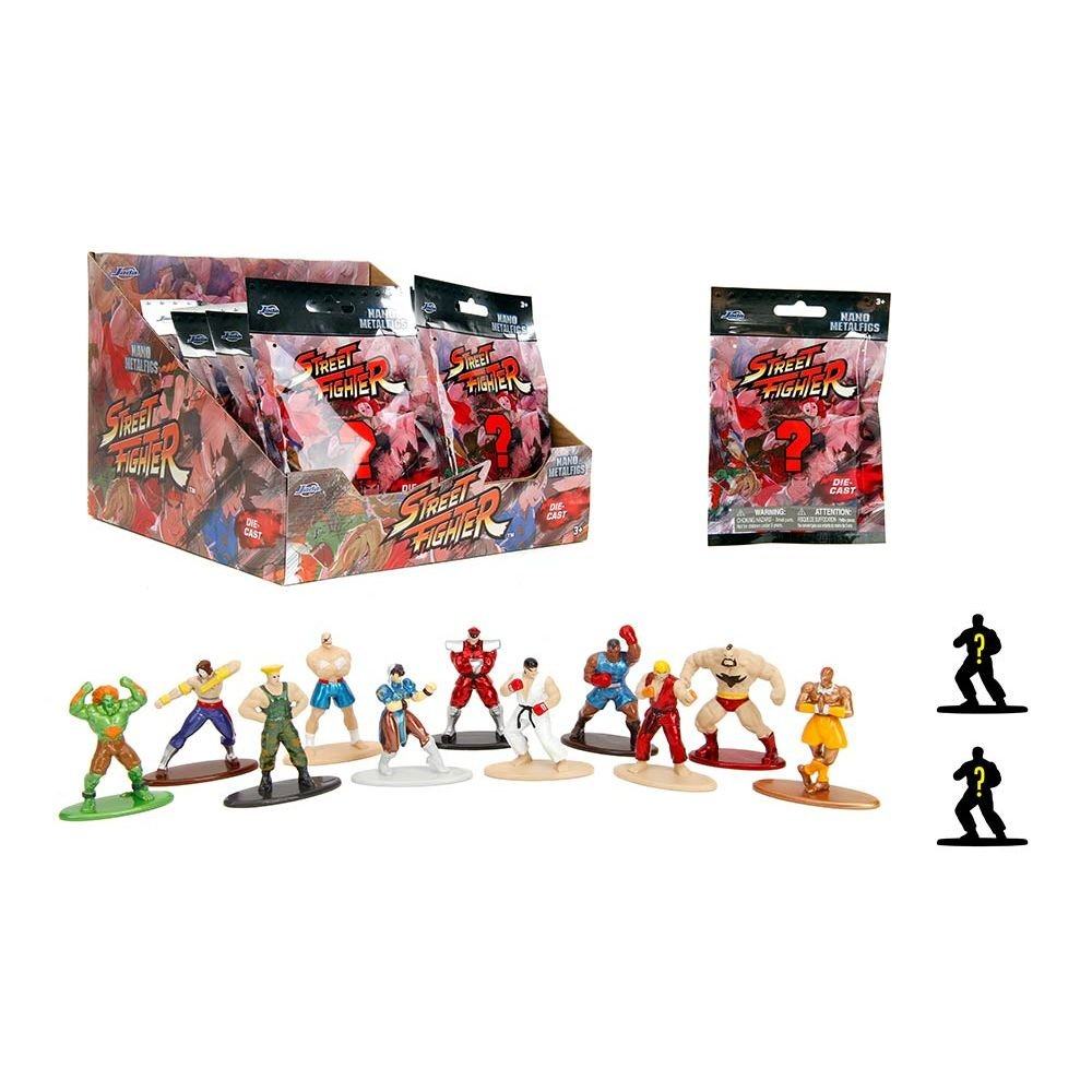 JADA TOYS - STREET FIGHTER NANO S BLIND BOX (24) MINI FIGURA 4 cm